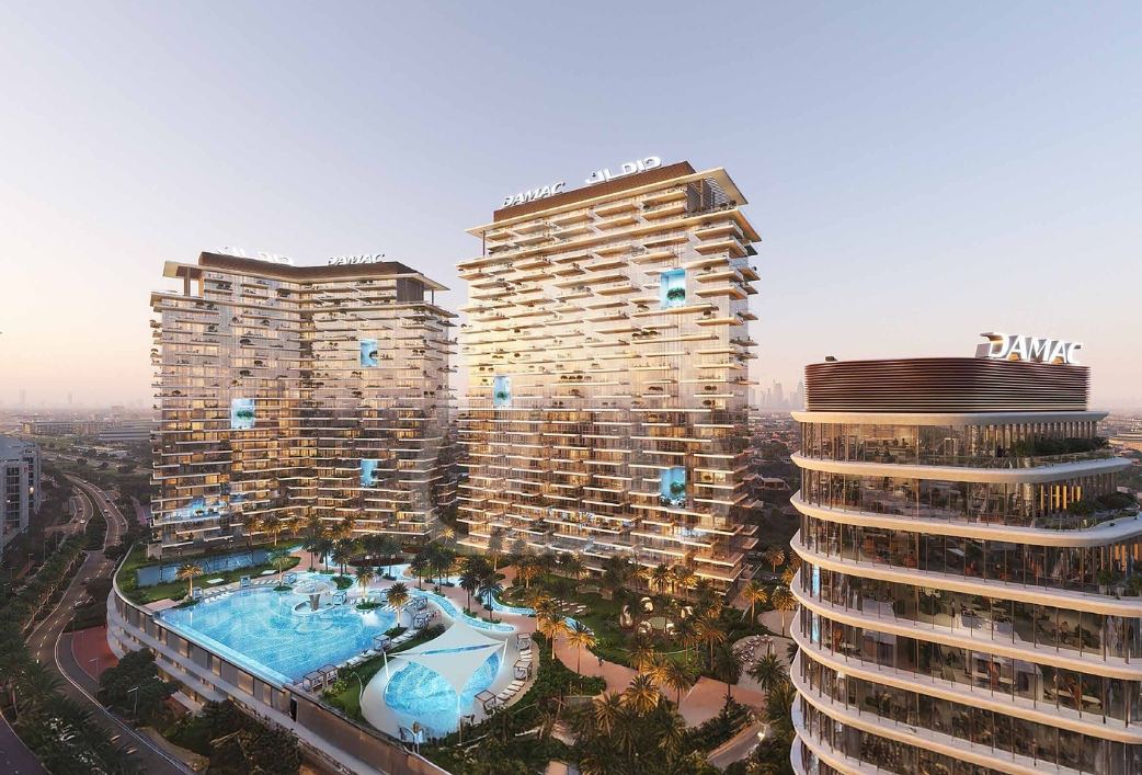 DAMAC District at DAMAC Hills Dubai luxury apartments for sale